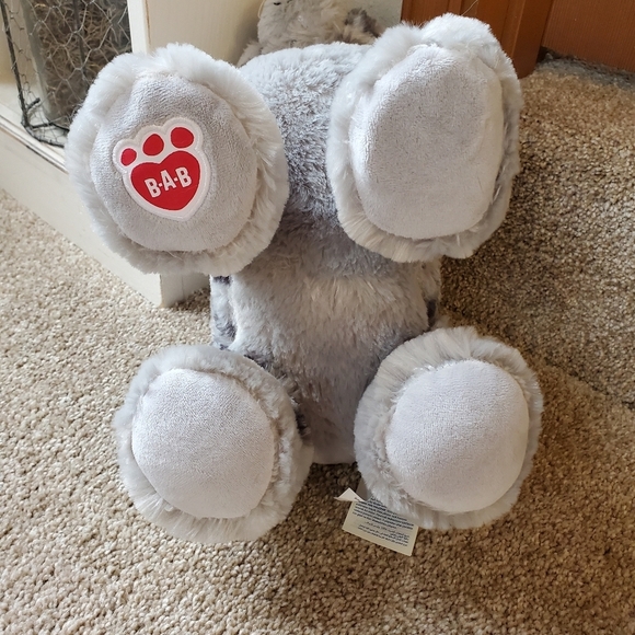 Build A Bear Promise Pets Ocicat gray/black spotted kitten. 12" - Picture 5 of 6